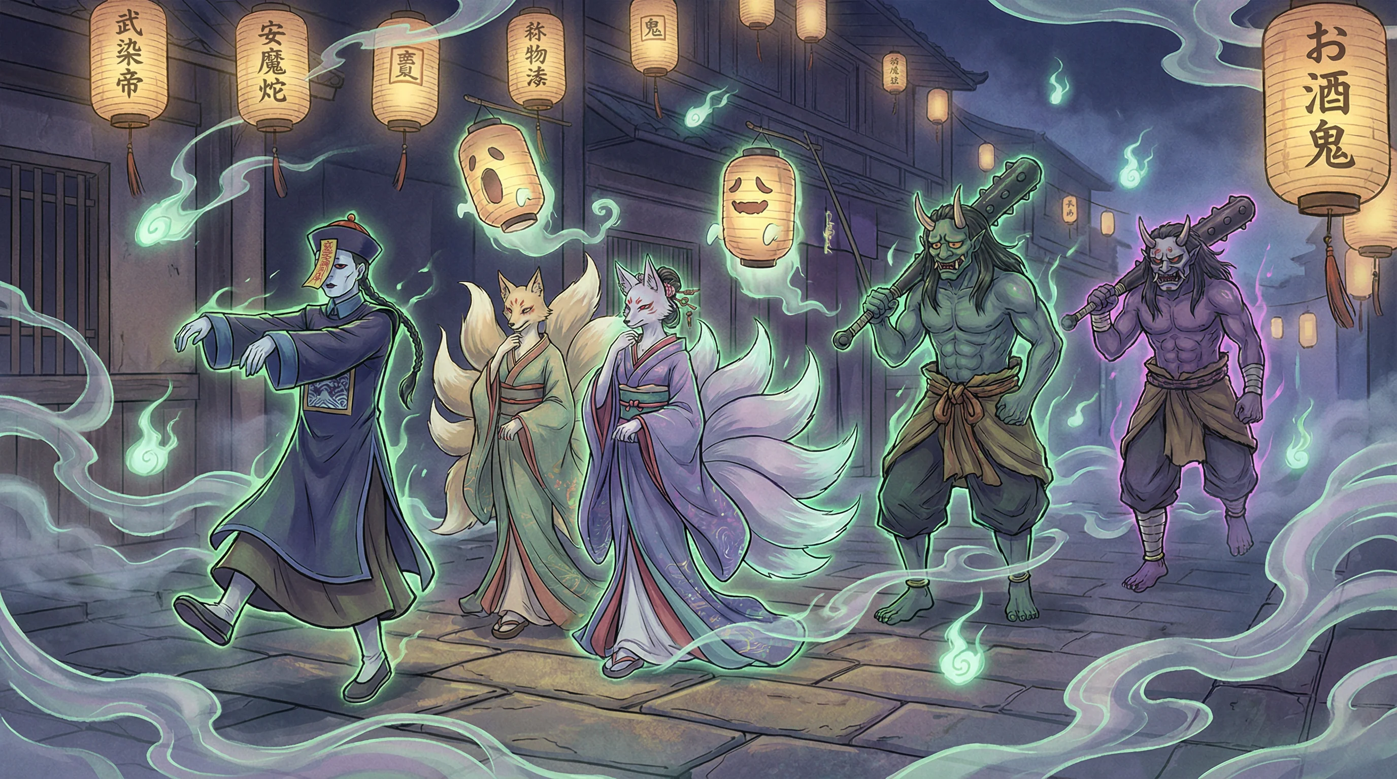百鬼夜行 - 暖暖视频 免费 高清 在线观看 中日鬼怪动漫
